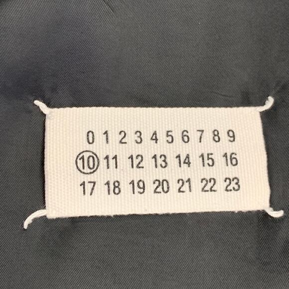 MAISON MARTIN MARGIELA SS12 Size 40 Black Asymmetrical Biker Blazer Jacket - Picture 14 of 16